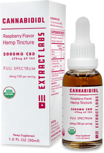 ORGANIC CBD OIL | RASPBERRY FLAVOR - Palm Beach CBD Wellness Boutique
