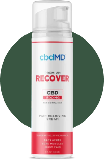 CBD Recover Pump 4oz Tub- - Palm Beach CBD Wellness Boutique