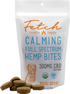 ORGANIC FETCH CALMING HEMP BITES | CBD FOR DOGS - Palm Beach CBD Wellness Boutique