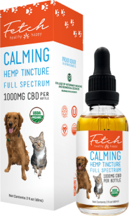 ORGANIC FETCH TINCTURE | CBD OIL FOR PETS - Palm Beach CBD Wellness Boutique